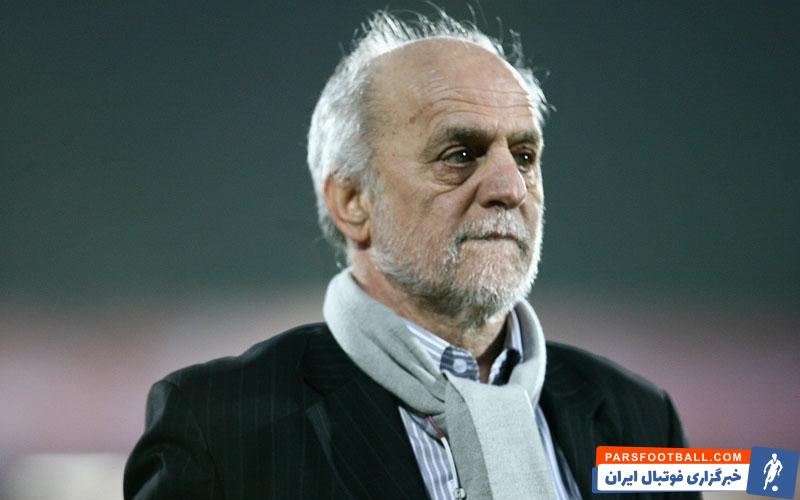 بستری محمود خوردبین اسطوره پرسپولیس در بیمارستان به دلیل بیماری و کسالت