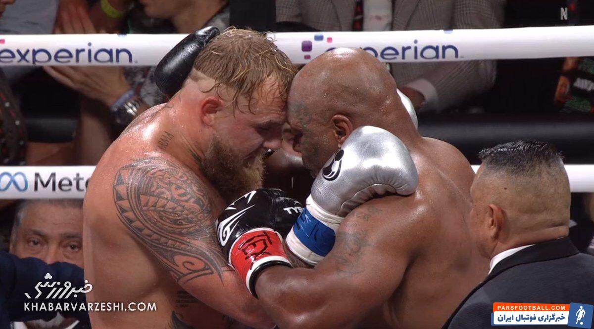 جوانی در برابر تجربه؛ جیک پائول مایک تایسون را از پای درآورد!