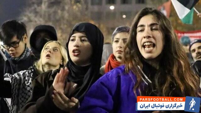 هو شدن صهیونیست‌ها در پارک دو پرنس