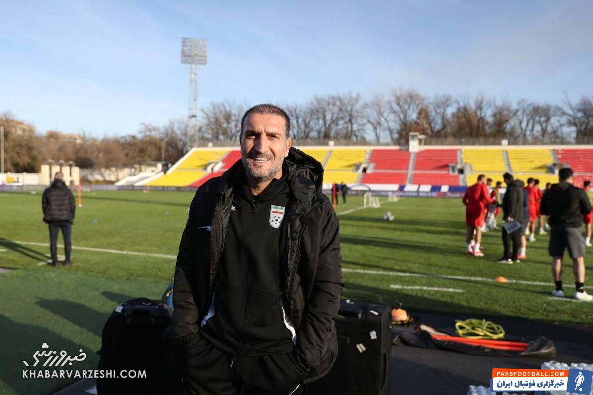 استایل جدید ادموند بزیک در اردوی تیم ملی +عکس