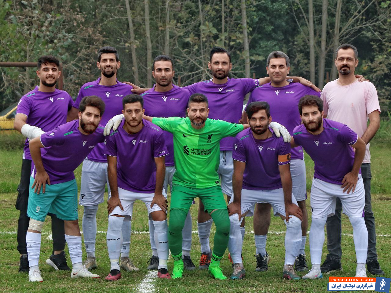 حیرت جهانیان از همزیستی فوتبال و طبیعت در لیالمان لاهیجان