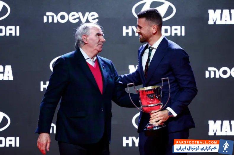 اونای سیمون دروازه‌بان اتلتیک بیلبائو برنده جایزه زامورا 