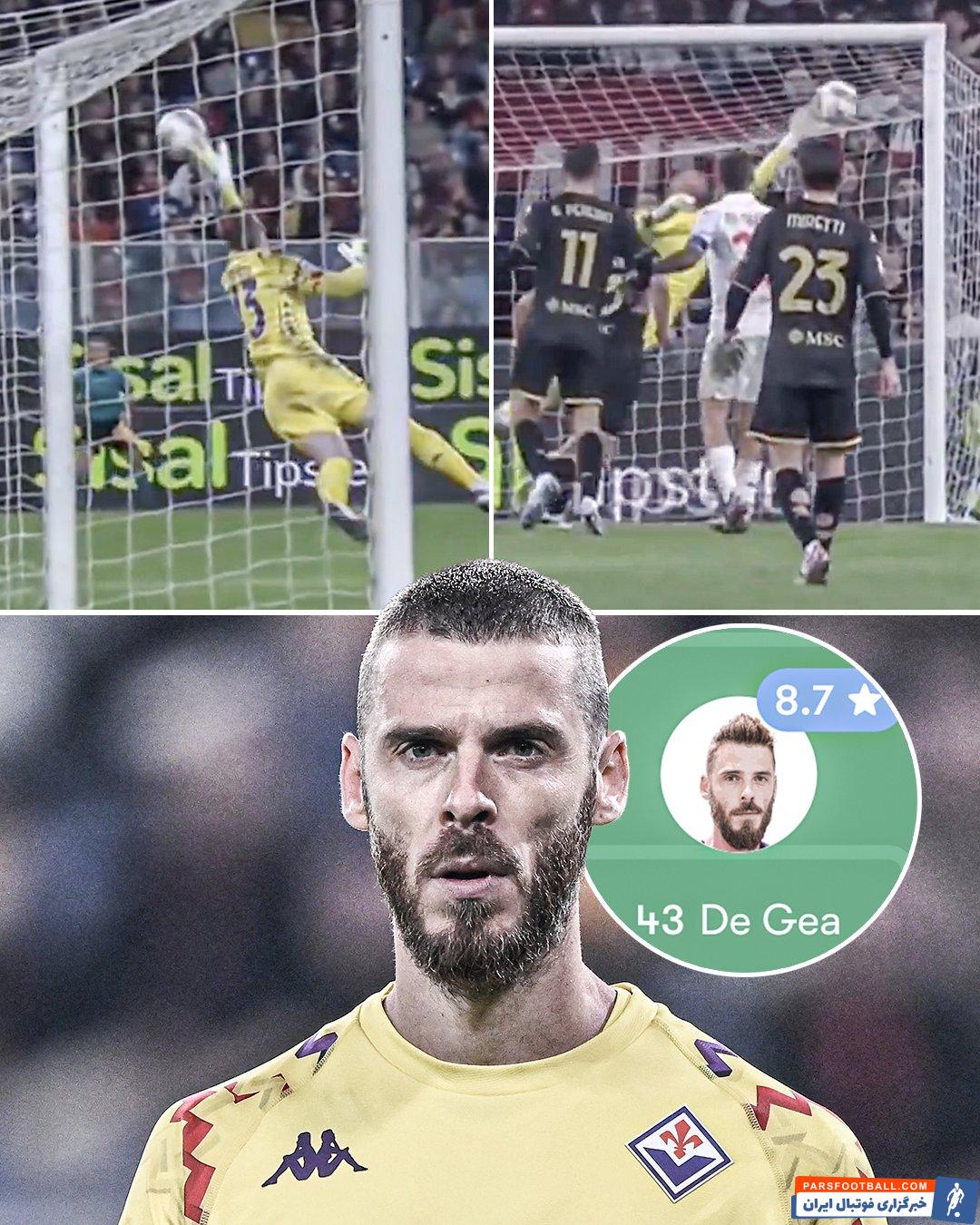 دخیا بهترین بازیکن دیدار فیورنتینا - جنوا سری آ ایتالیا 