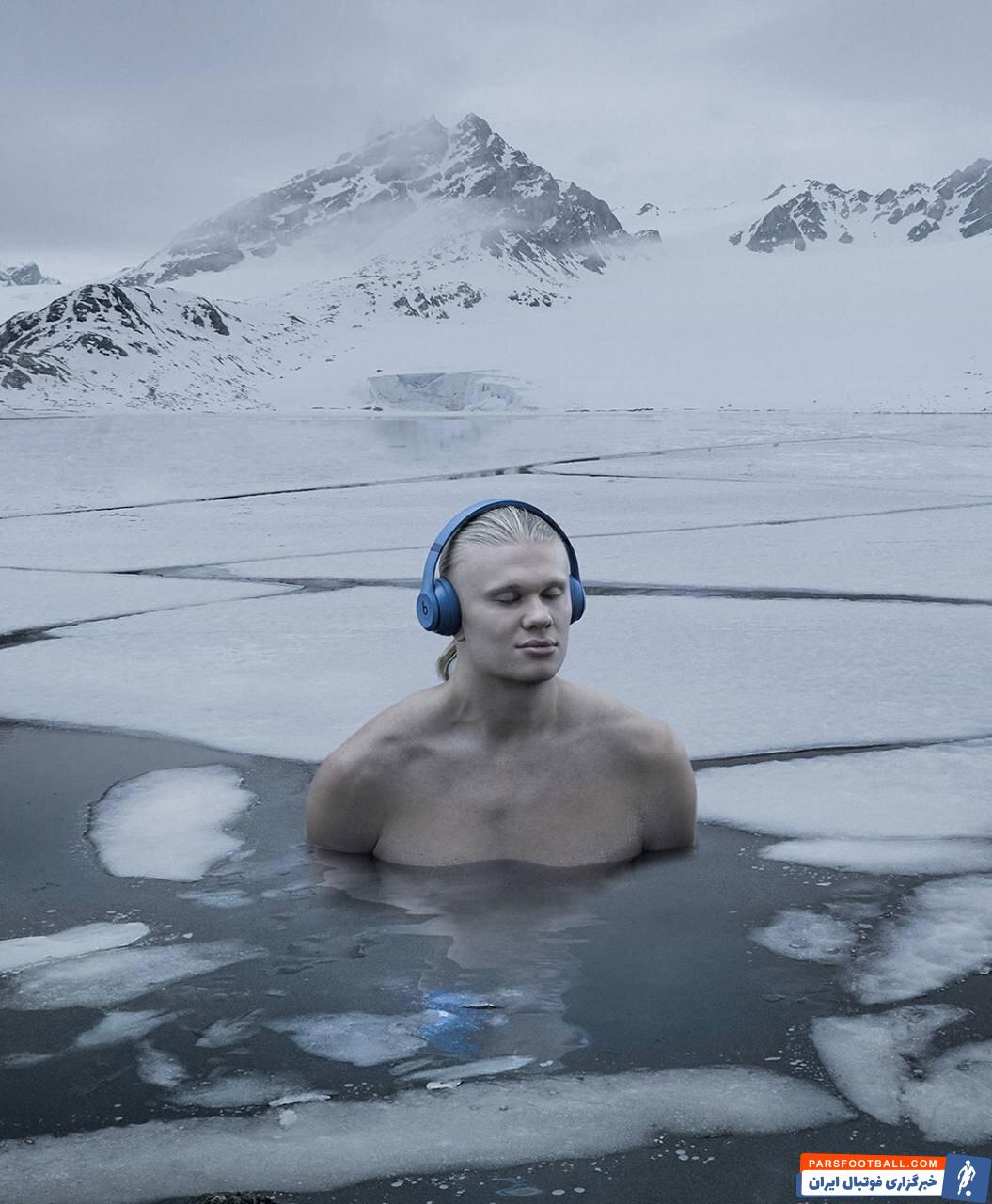 عکس | ژست جالب هالند کنار گرگ‌ها؛ من معمولی نیستم!