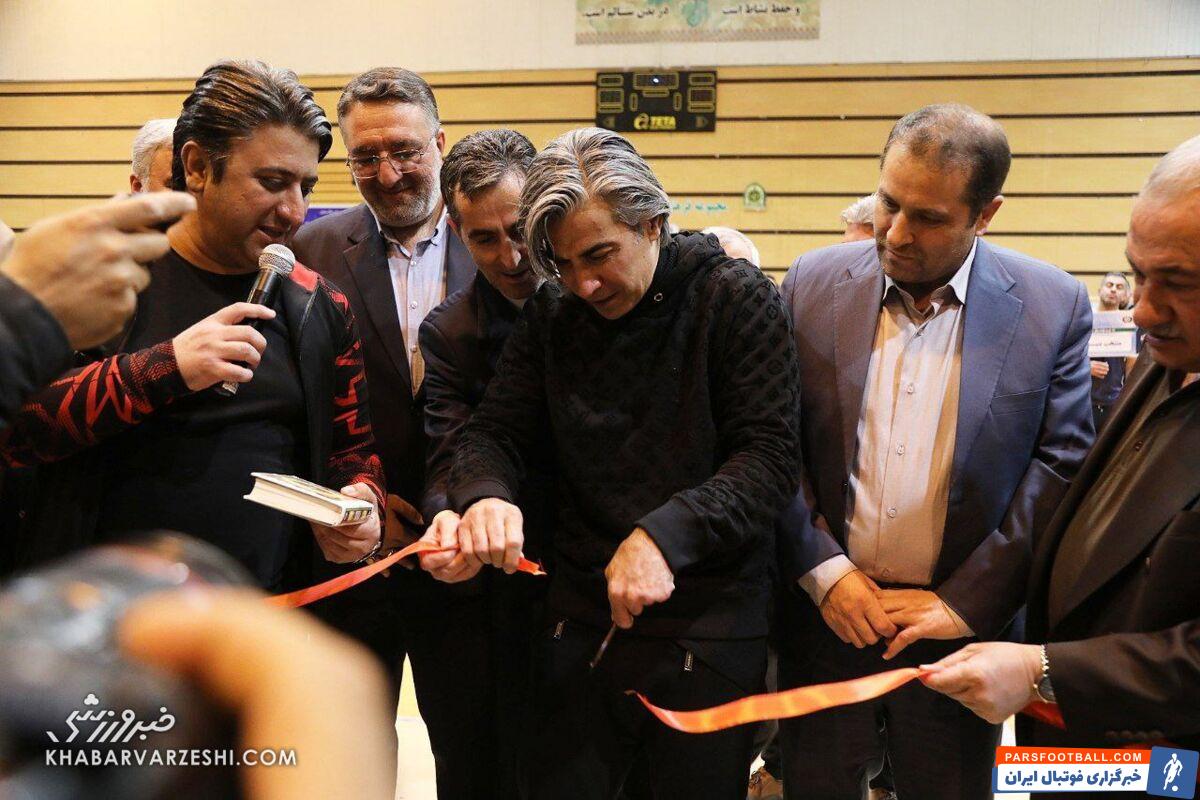 افتتاح تورنمنت فوتسال با کاتر به جای قیچی! +عکس و فیلم