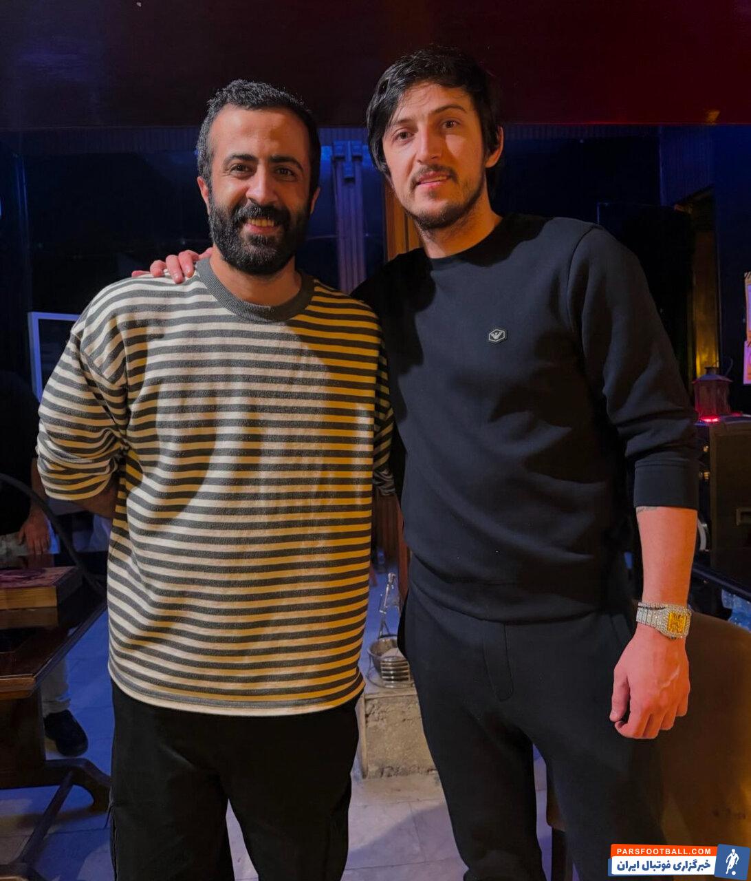 عکس | سردار آزمون: من بهترین گل یا پوچ باز ایران هستم!