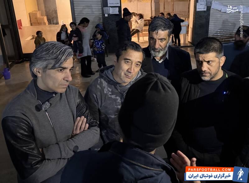تصاویری جدید از حضور خداداد عزیزی، دبیر و وحید شمسایی در لبنان
