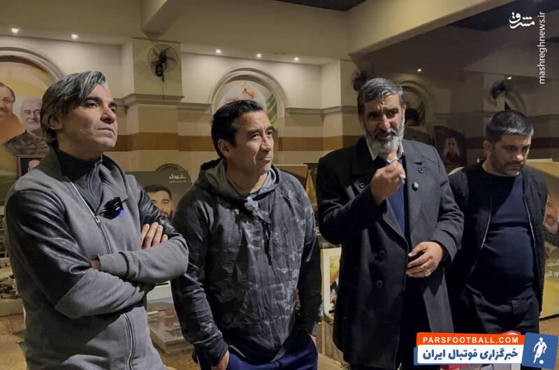 تصاویری جدید از حضور خداداد عزیزی، دبیر و وحید شمسایی در لبنان