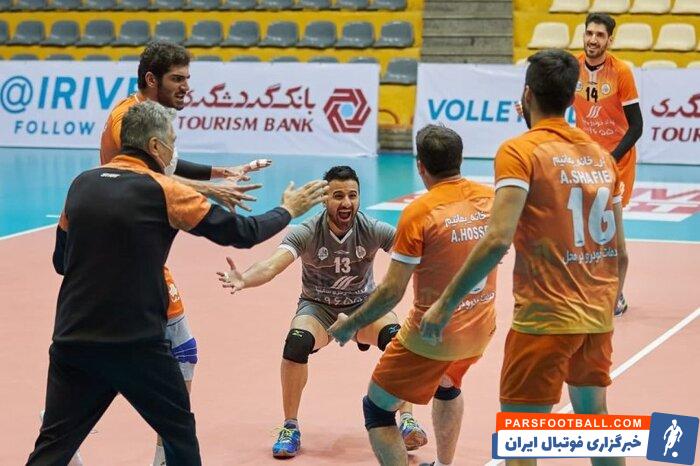 لیگ برتر والیبال کشور | عزم مازندرانی‌ها برای توقف خودروسازان