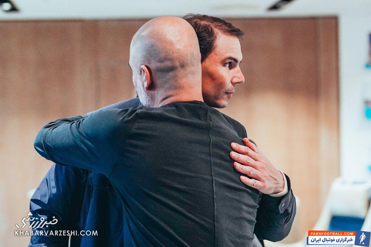 روز تلخ و شیرین اسطوره تنیس؛ از ملاقات با گواردیولا و سیتیزن‌ها تا تماشای شکست رئال مادرید در آنفیلد +تصاویر