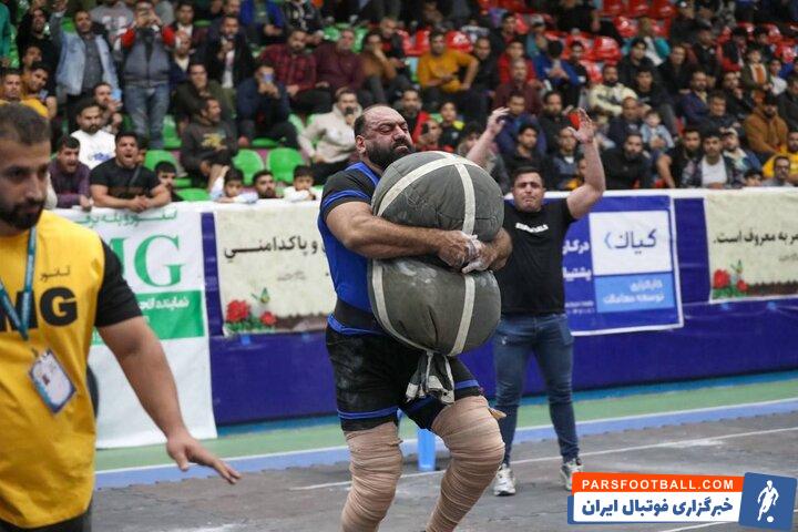 قیطاسی باز هم قویترین مرد ایران شد