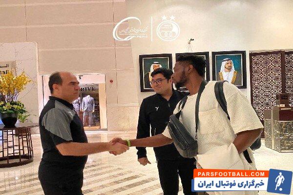 مسعود جوما مهاجم کنیایی مدنظر پیتسو موسیمانه و استقلال وارد ایران شد