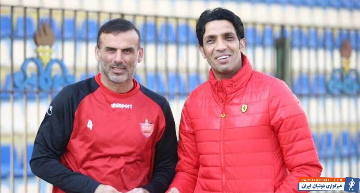 مدافع سابق تیم فوتبال پرسپولیس در جمع سرخپوشان حضور یافت