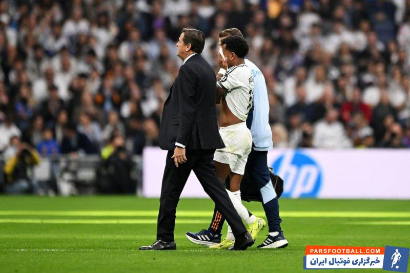 رودریگو ؛ تصویر اشک های رودریگو پس از مصدومیت در دیدار با اوساسونا