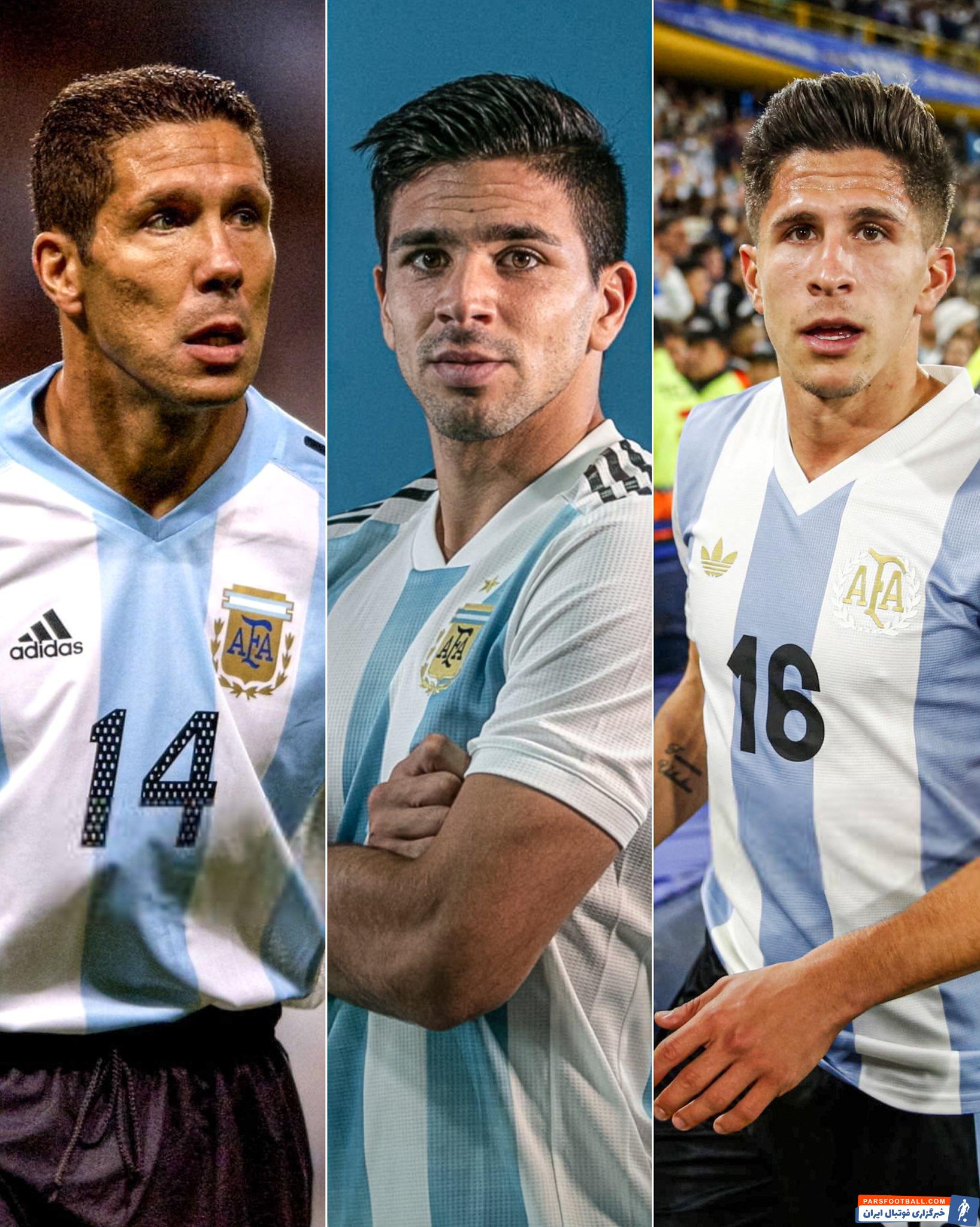 آرژانتین ؛ سه عضو از خانواده سیمئونه با سابقه بازی در تیم ملی آرژانتین 