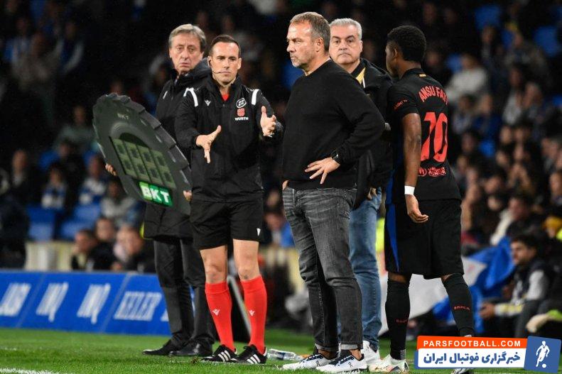 بارسلونا ؛ هانسی فلیک : تصمیم بدی بود که گل لواندوفسکی را آفساید اعلام کردند