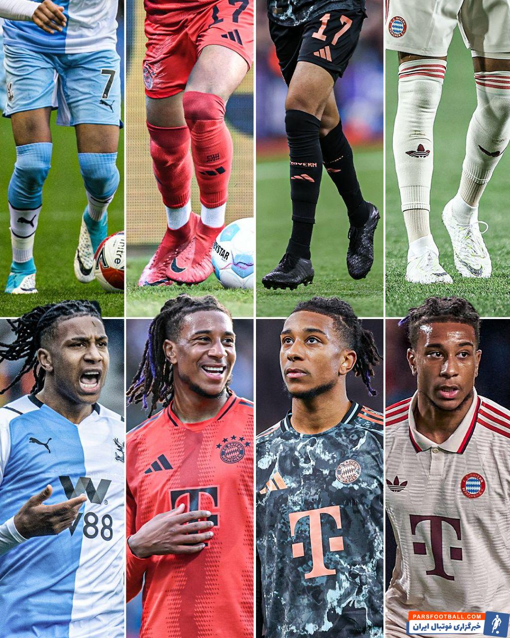 اولیسه ؛ تصویر مایکل اولیسه و ست کردن رنگ کفش خود با رنگ پیراهن تیمش