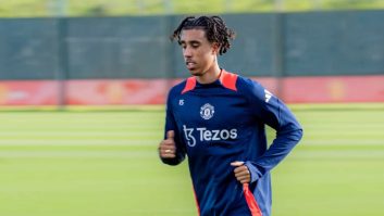 لنی یورو ؛ تصویر لنی یورو خرید جدید منچستریونایتد در تمرین پس از بهبود مصدومیتش