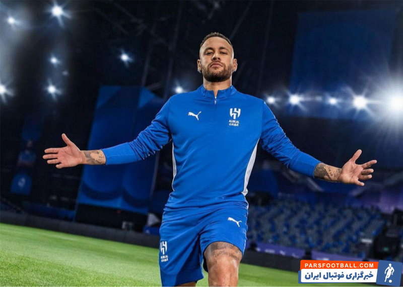 استقلال ؛ تصویر نیمار در پوستر الهلال برای دیدار برابر استقلال در لیگ نخبگان آسیا