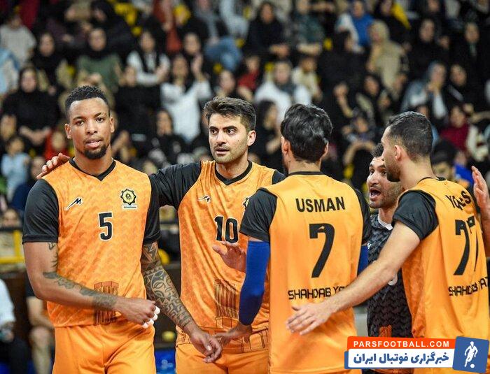 تیم والیبال شهداب یزد بر سپهرصدرا مشهد غلبه کرد