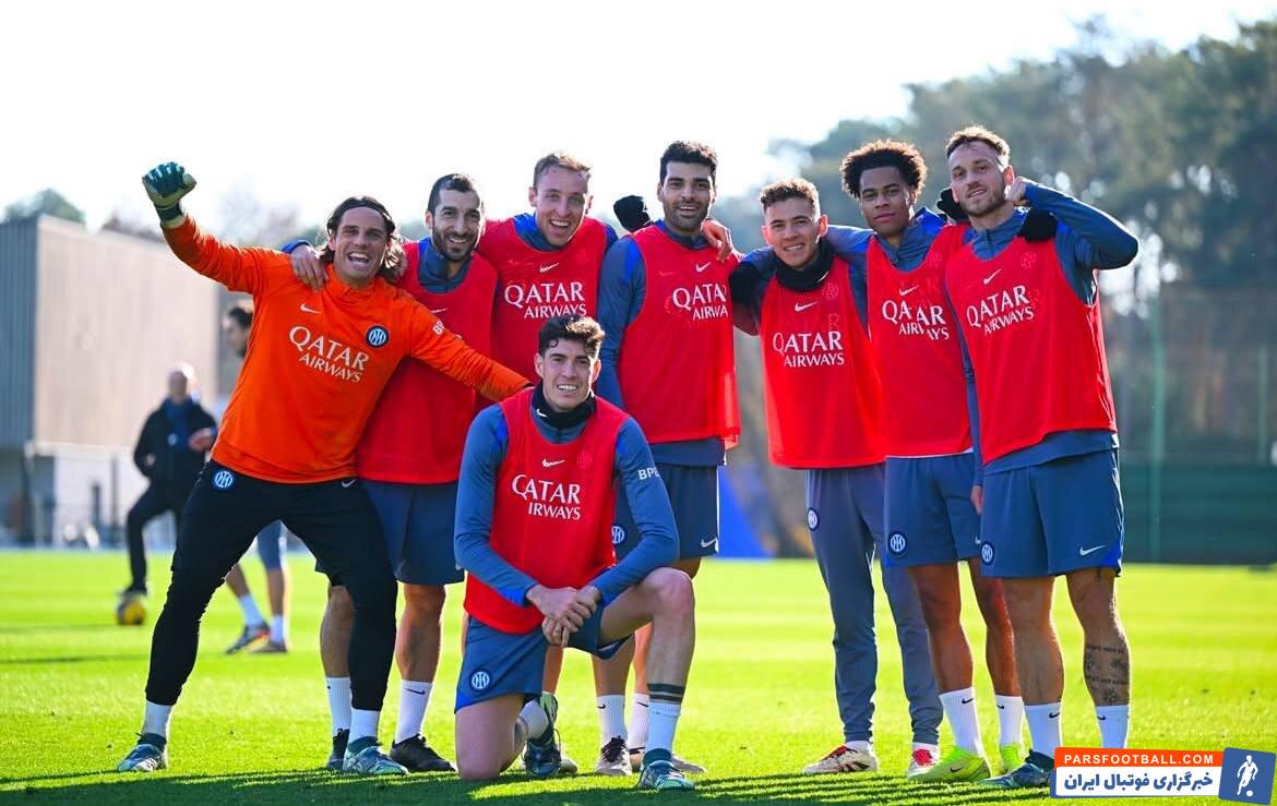 عکس | مهدی طارمی در تیم برنده اینتر