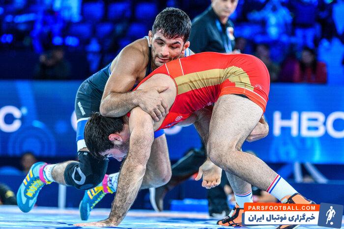 مچ‌اندازی آزادکاران ایران با قهرمانان جهان و المپیک
