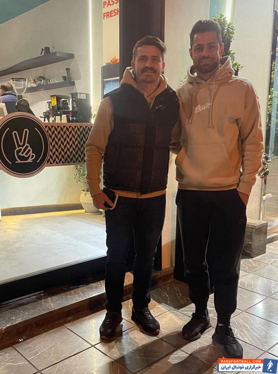 عکس | ملاقات یک پرسپولیسی با وریا غفوری؛ استایل متفاوت کاپیتان استقلال