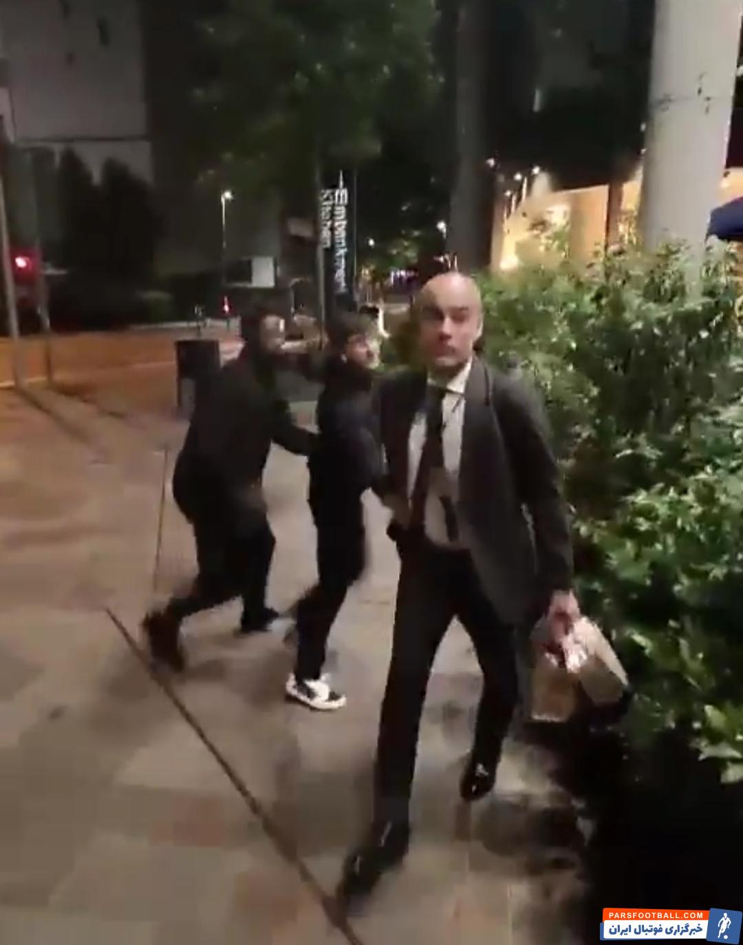 حمله پپ گواردیولا به یک هوادار فوتبال