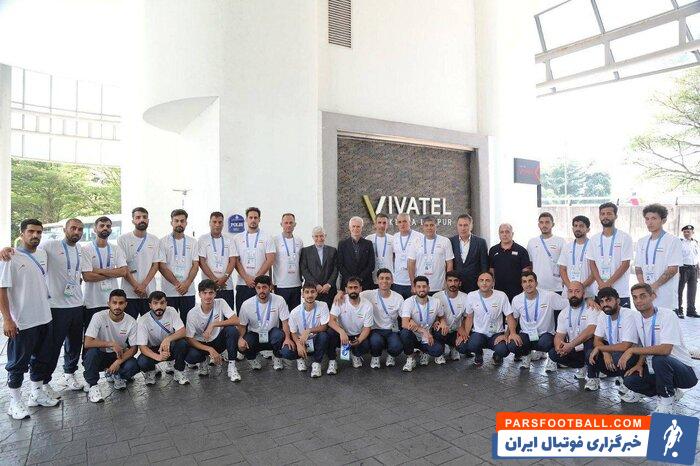 حضور معاون وزیر ورزش در جمع اعضای کاروان ورزشی ایران