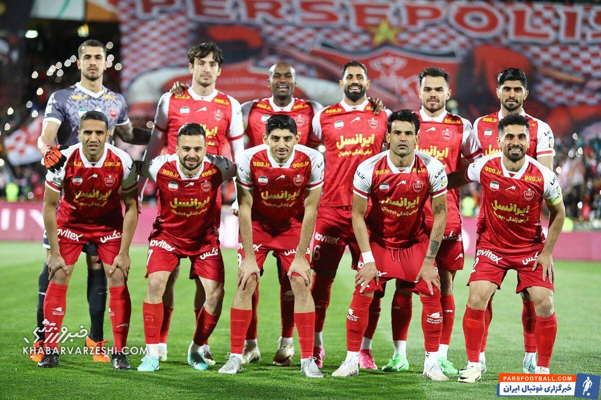 پرسپولیس با ۷ غایب مقابل ملوان صف‌آرایی می‌کند