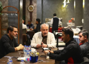 حضور رضا درویش مدیر عامل باشگاه پرسپولیس در اردوی ارتش سرخ