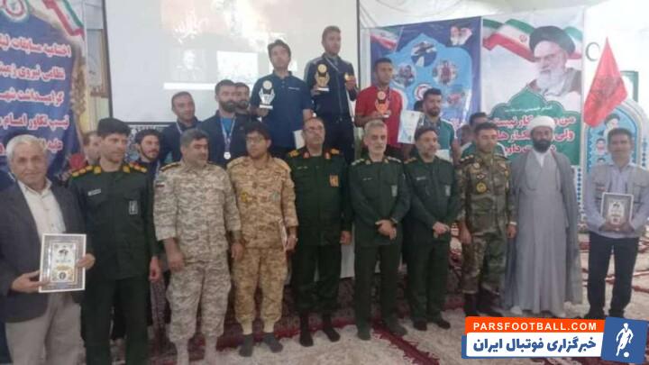 تیپ تکاور امام سجاد کازرون، قهرمان مسابقات پنجگانه نظامیان کشور شد