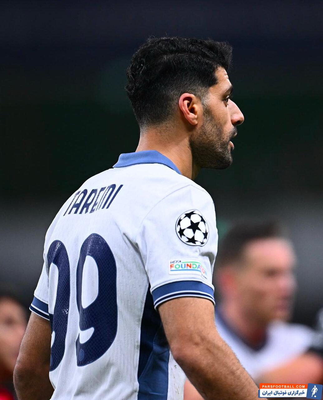 عکس | حسرت طارمی در لباس اینتر؛ مهاجم ایرانی باز هم گل نزد!