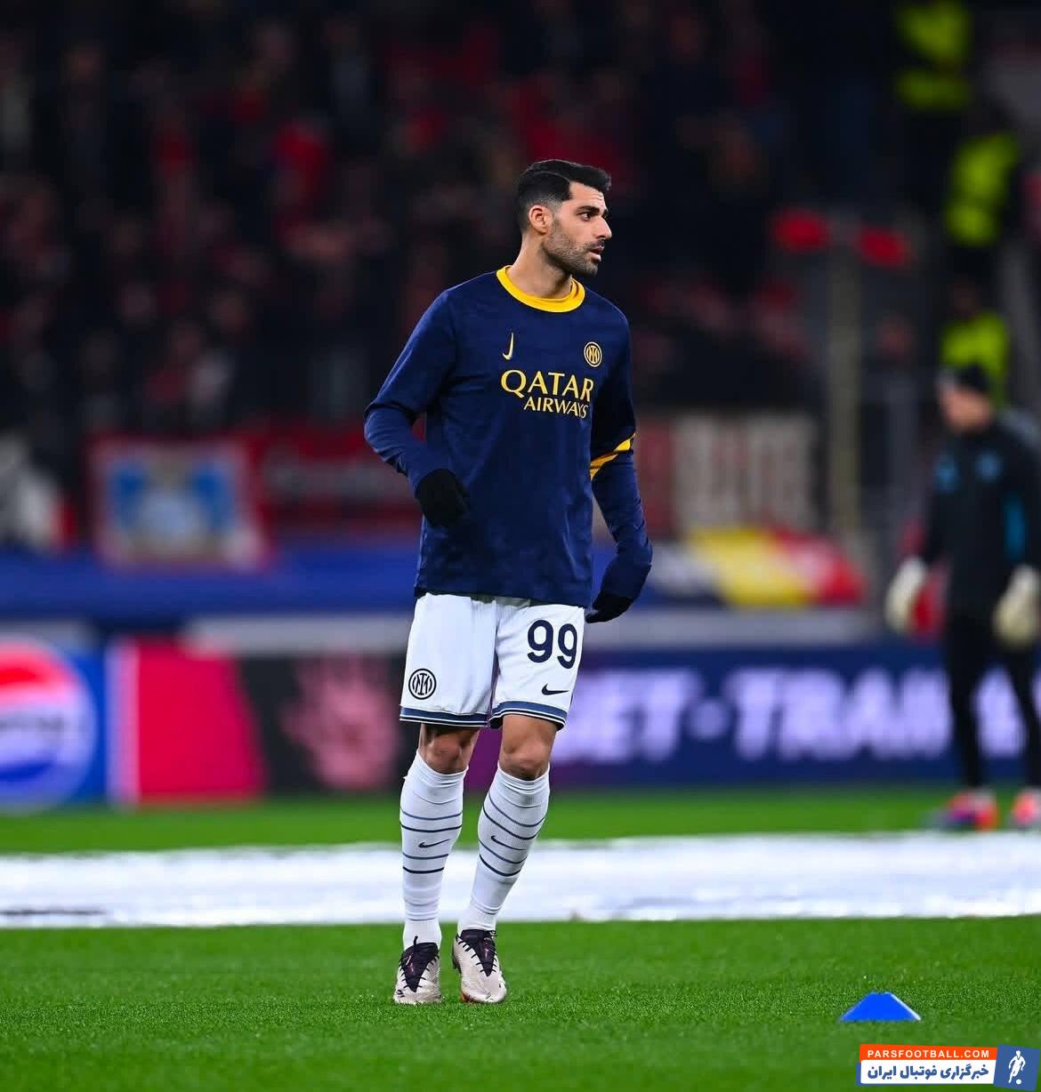 عکس | حسرت طارمی در لباس اینتر؛ مهاجم ایرانی باز هم گل نزد!