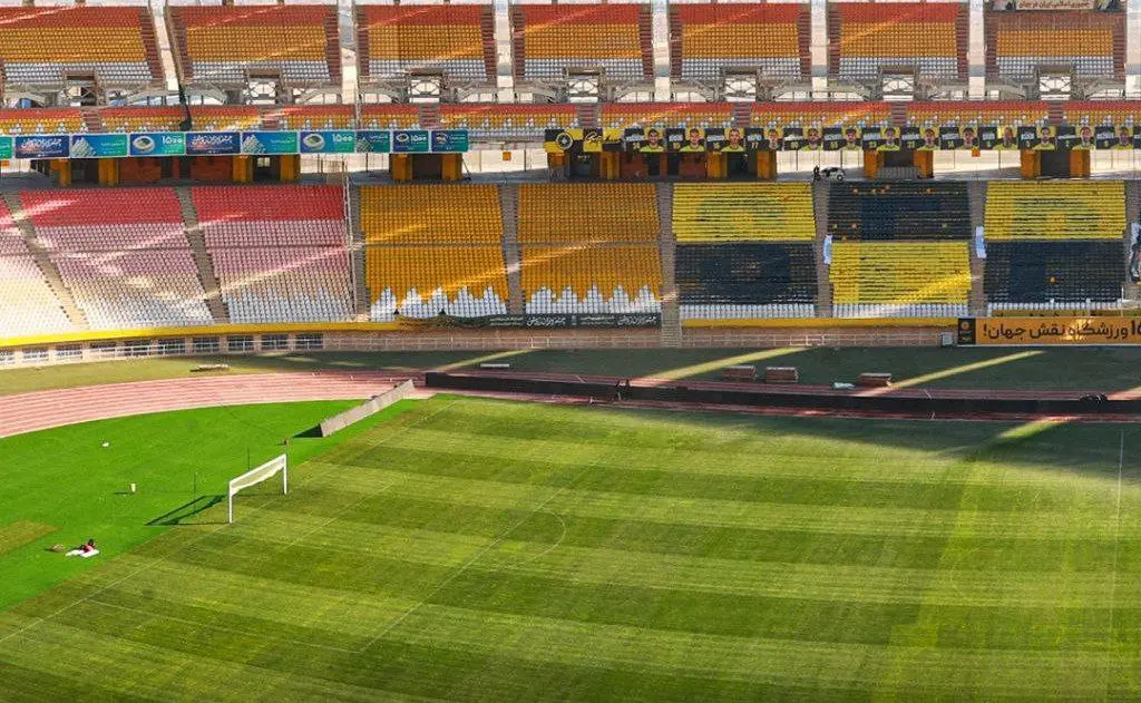 وضعیت چمن ورزشگاه نقش جهان پیش از میزبانی از الکلاسیکو