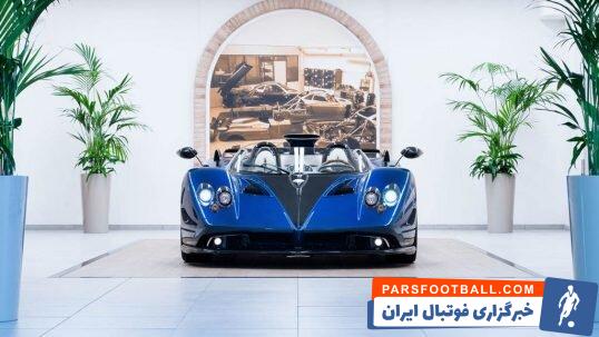 پاگانی زوندا با ۱۰۰ هزار سکه ۲ دلاری و چهره لیونل مسی /عکس