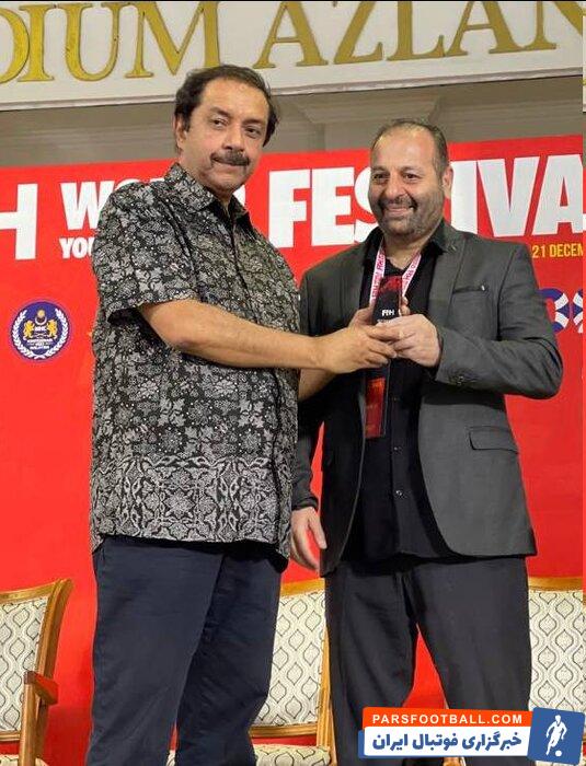 اهدای بالاترین نشان توسعه هاکی از سوی فدراسیون جهانی به ایران