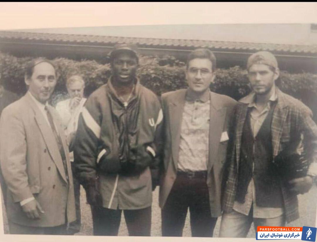 ژست سرمربی اسبق پرسپولیس در کنار بهترین بازیکن جهان+ عکس