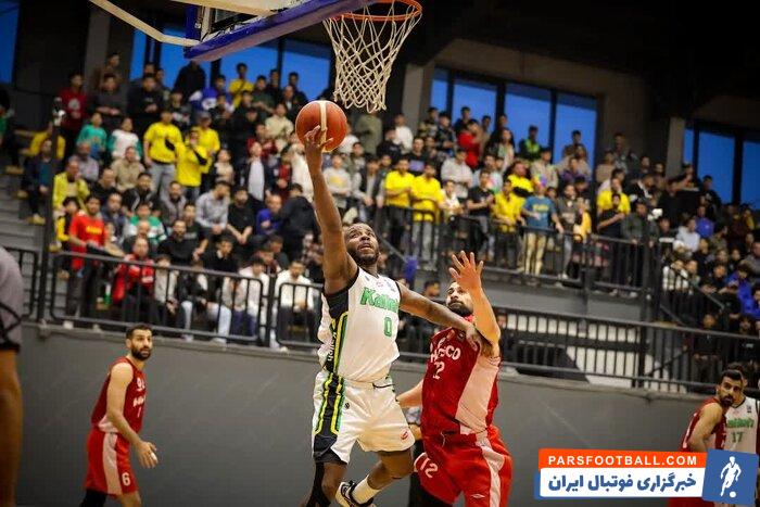 پیروزی ۱۰۰ امتیازی کاله مقابل نماینده شاهرود در لیگ برتر بسکتبال
