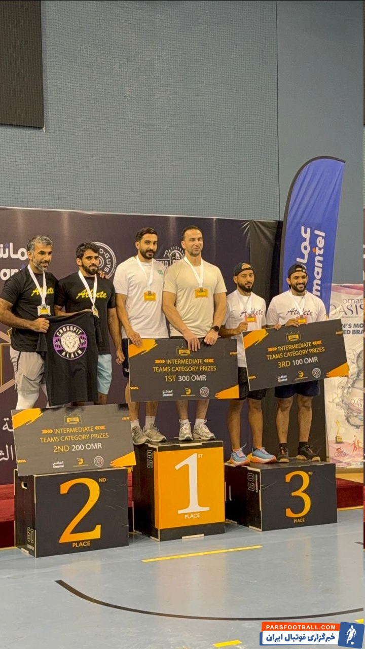 کولاک این تیم ایرانی در مسابقات کراسفیت مسقط