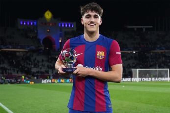 کوبارسی ؛ پائو کوبارسی، مدافع 17 ساله بارسلونا با پیراهن لیونل مسی