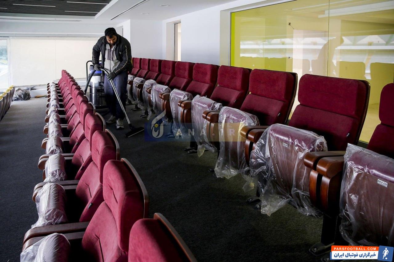 آزادی ؛ تصاویر جایگاه‌های VIP، CIP و خبرنگاران ورزشگاه آزادی