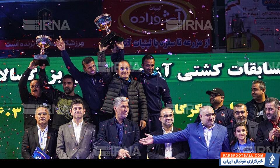 یکه‌تازی مازندران در کشتی آزاد کشور