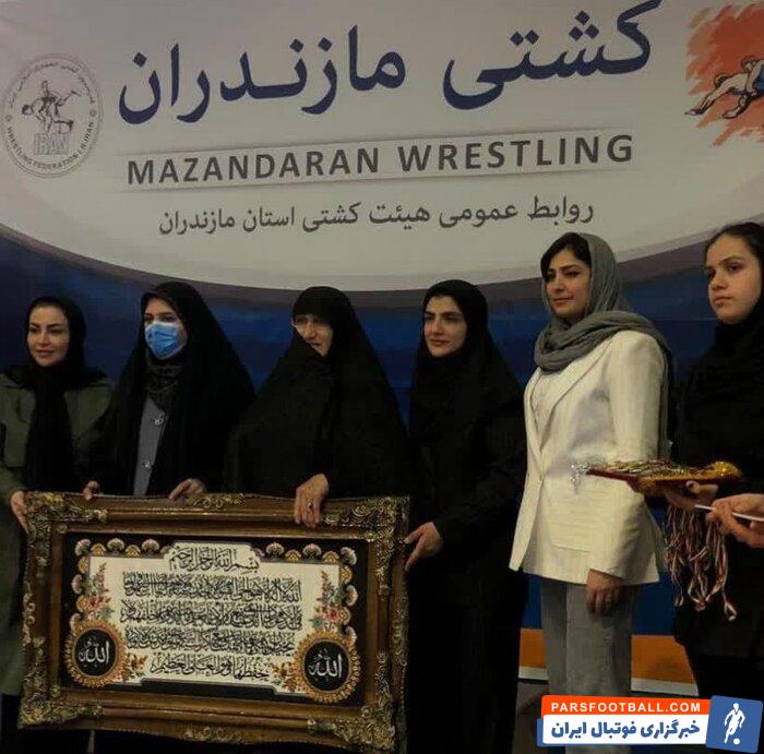 نفرات برتر مسابقات قهرمانی کشتی آلیش بانوان مازندران معرفی شدند