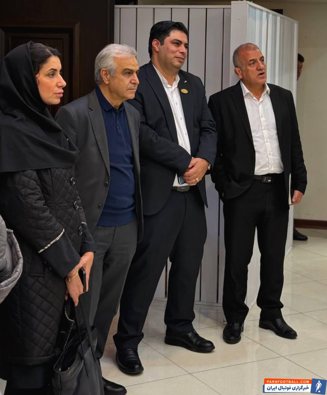 عکس 4 نفره معاونین بانک دی و کیان خودرو