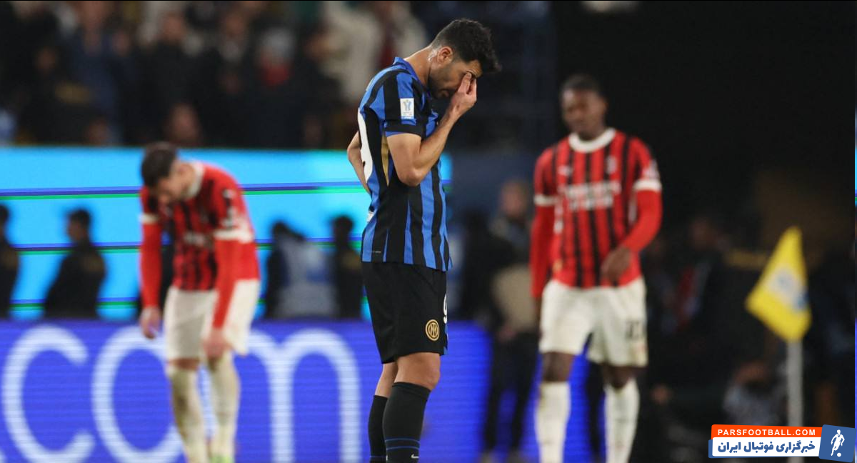 عکس| اشک‌های تلخ طارمی پس از شکست در فینال سوپرکاپ ایتالیا