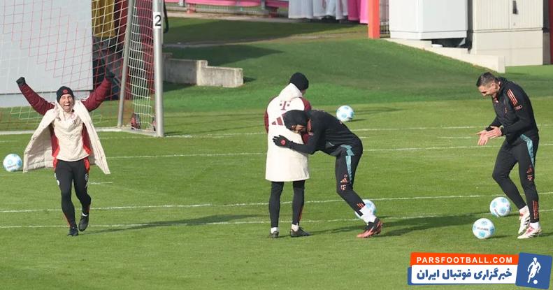 پالینیا ؛ تمرینات سخت ژوائو پالینیا، هافبک بایرن مونیخ، برای بازگشت به آمادگی کامل