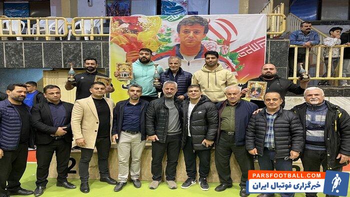 قهرمانی آمل در کشتی فرنگی نوجوانان مازندران