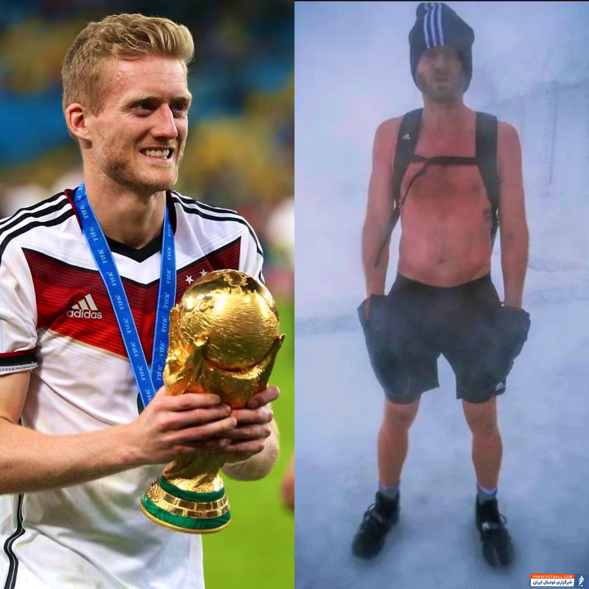 عکس| از قهرمانی در جام جهانی تا کوهنوردی در یخبندان!