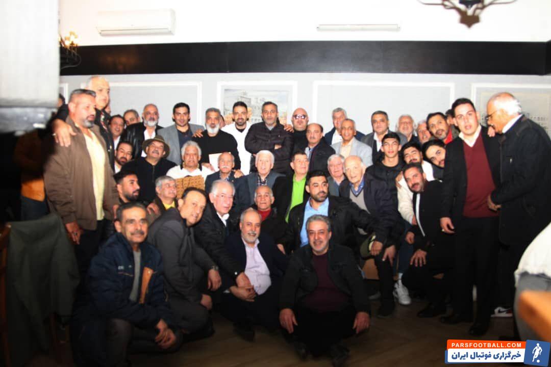 سرمربی اسبق تیم ملی فوتبال به خاطر&nbsp; رفیق کشتی گیر از خانه بیرون آمد/ گردهمایی بزرگان ورزش+ عکس